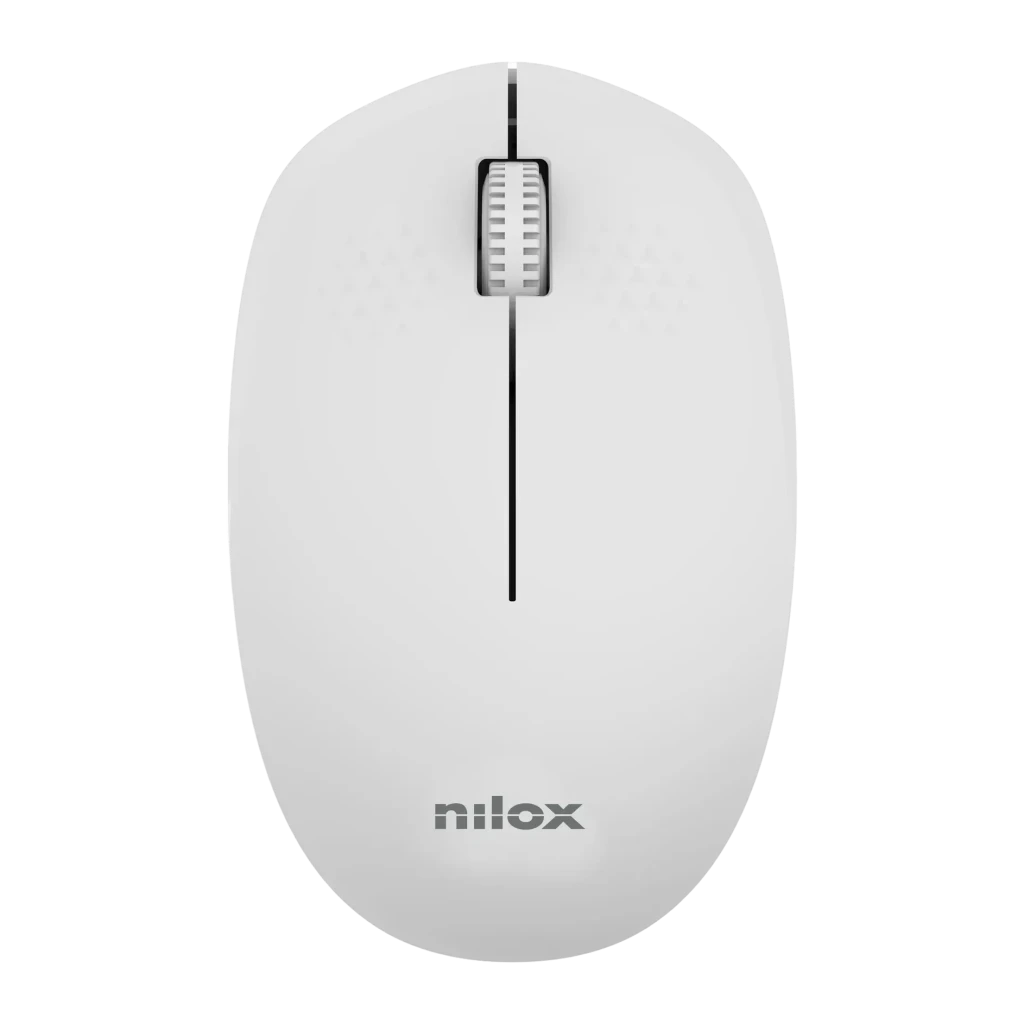 Souris Nilox Gris Sans Fil Ambidextre MXMOWI4013