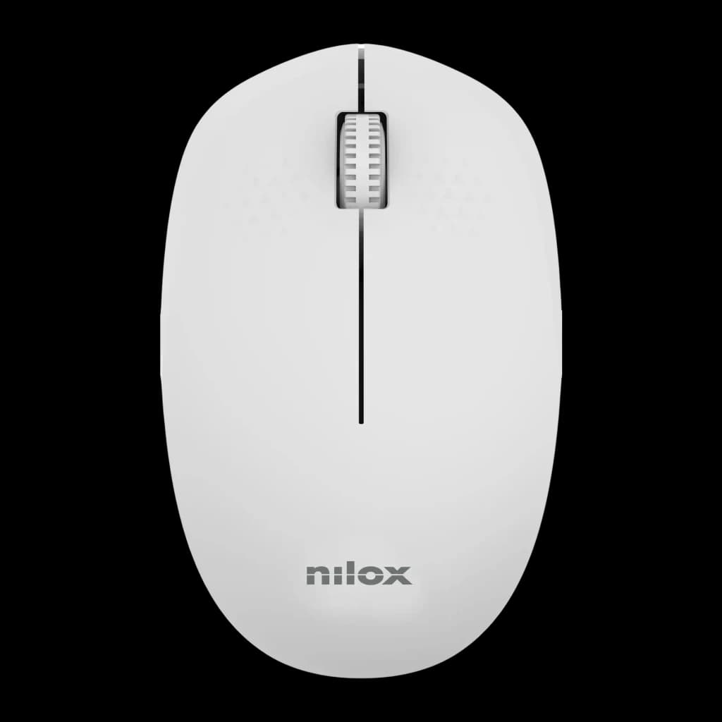 Souris Nilox Gris Sans Fil Ambidextre MXMOWI4013
