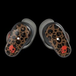 Écouteurs sans fil TWS Skullcandy Method 360 ANC Leopard avec réduction de bruit active Noir Multicolor - les deux écouteurs