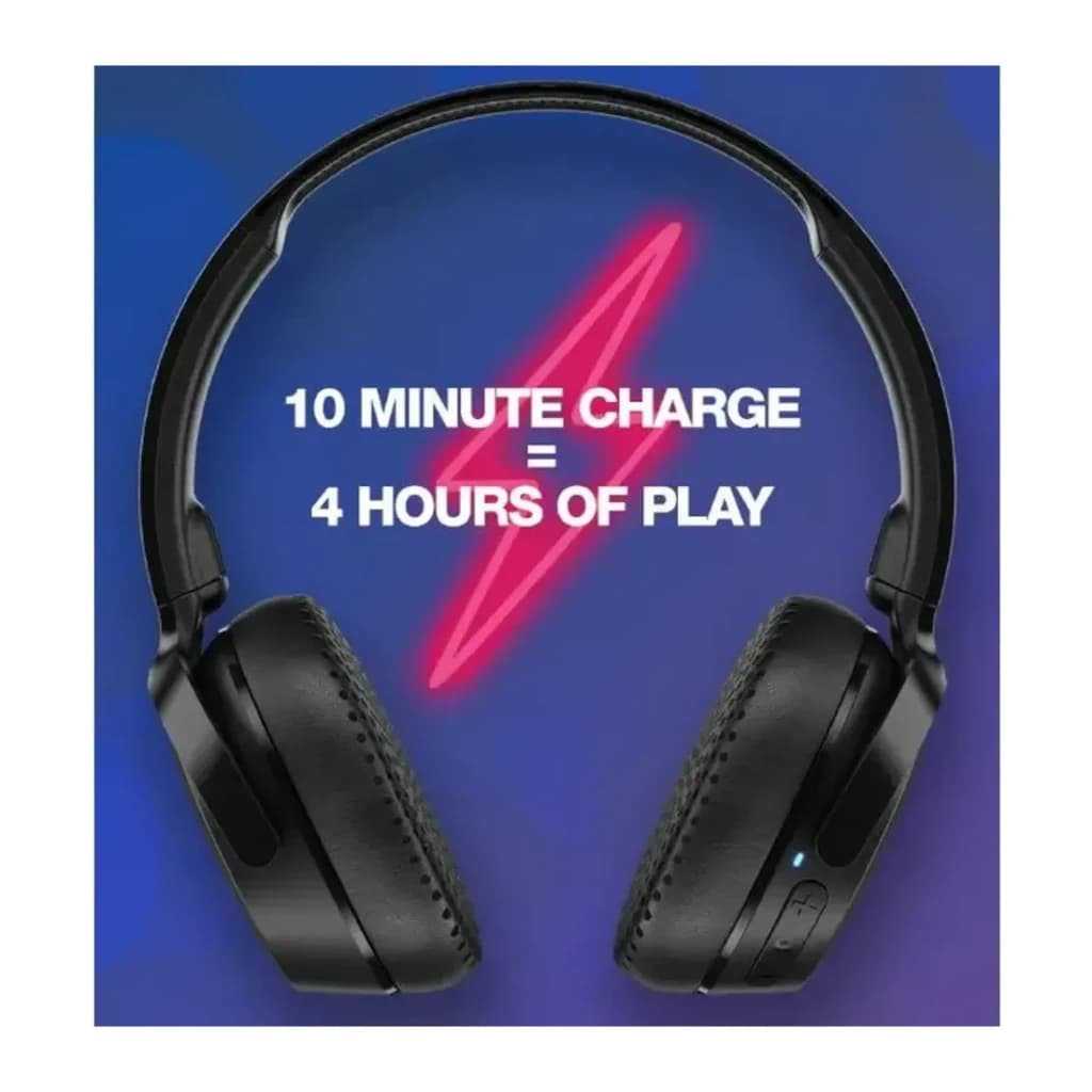 Auriculares Skullcandy Riff Wireless 2 Diadema Bluetooth 5.2 34h Negro - 40 mm