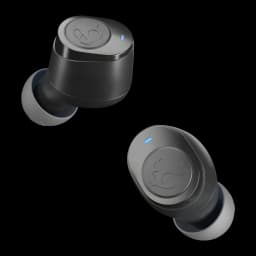 Écouteurs Skullcandy Jib True In-Ear TWS Bluetooth 5.0 22h (avec étui) Noir - deux écouteurs avec logo crâne