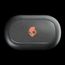 Auriculares Skullcandy Push ANC Cancelación de Ruido In-Ear Bluetooth 5.3 Negro/Naranja - tapa del estuche