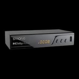 Décodeur TNT Strong Noir 4K Ultra HD PVR Enregistrement USB SRT8250