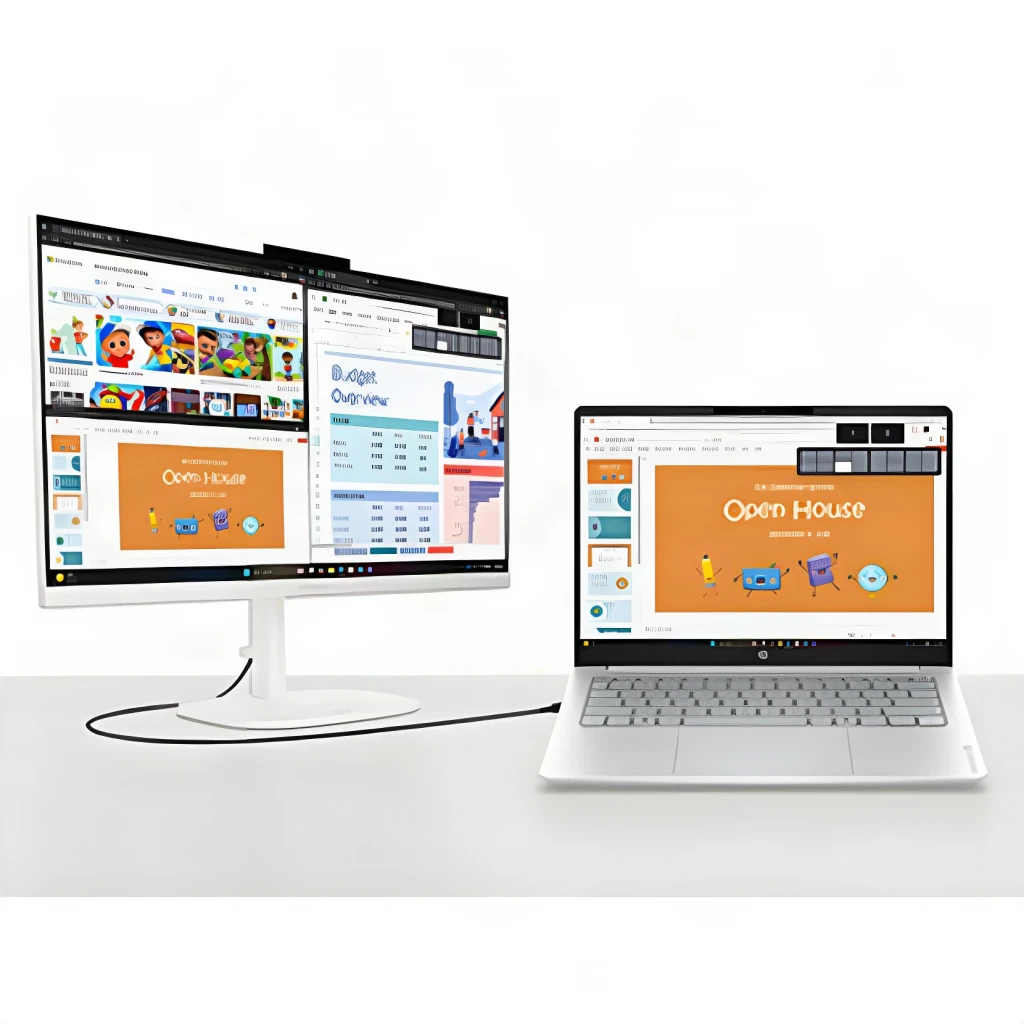 All-in-One HP OmniStudio 16GB/1TB SSD Blanco Intel Core 5 120U 27 pulgadas Sin Sistema Operativo 27-cu0004ns