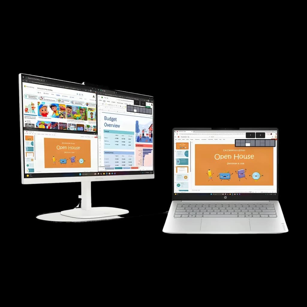 All-in-One HP OmniStudio 16GB/1TB SSD Blanco Intel Core 5 120U 27 pulgadas Sin Sistema Operativo 27-cu0004ns - 350 cd / m²