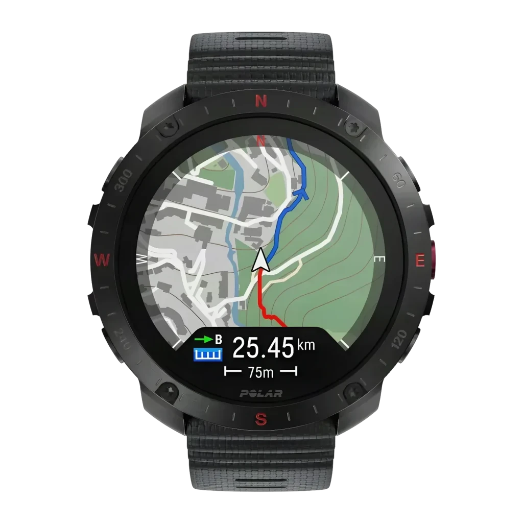 Polar Grit X2 Pro 48,6mm GPS Mapas offline Bateria 10 Dias Preto