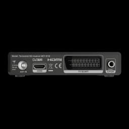 Récepteur TNT Strong Noir Full HD USB HDMI SRT8119 - prises ANT IN, HDMI, SCART et S/PDIF coaxial