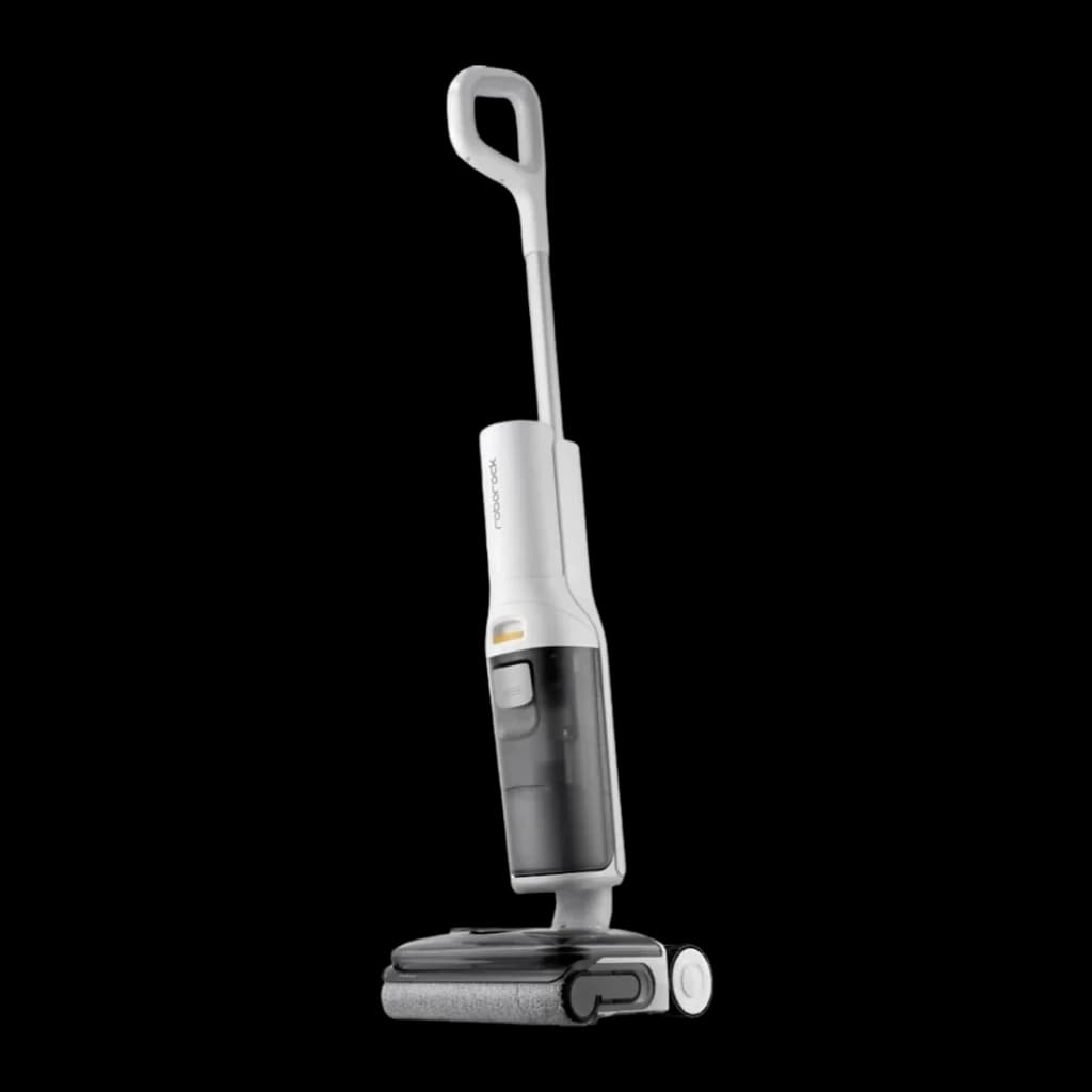 Aspirateur Balai Roborock F25 RT Gen 2 Blanc Sec et Humide Sans Fil 20000Pa 38min - poignée ergonomique, corps