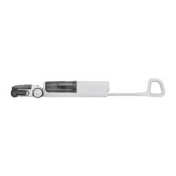 Aspirateur Balai Roborock F25 RT Gen 2 Blanc Sec et Humide Sans Fil 20000Pa 38min - profil horizontal complet