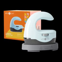 Presse thermique HTVRONT HPM02 Mini4 150W Bleu Clair - 9,8 x 6 cm