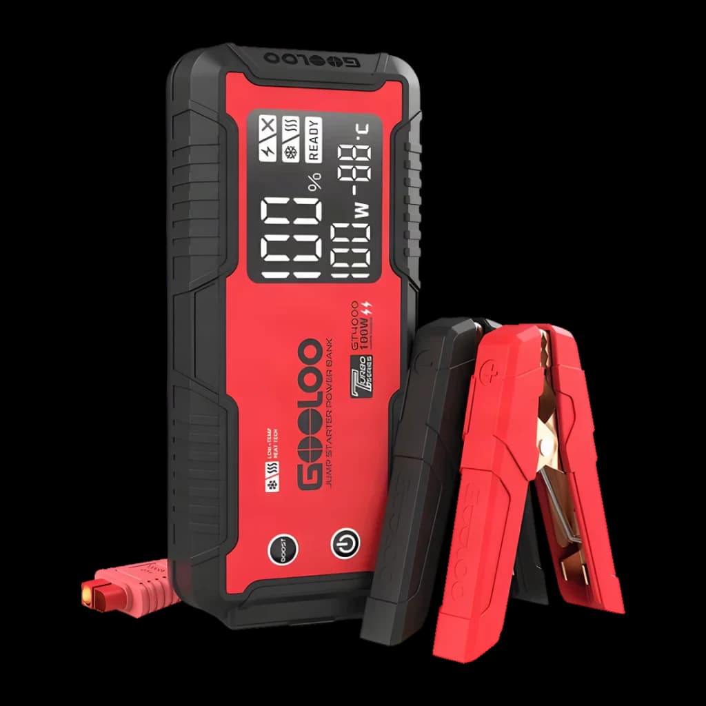 Arrancador de bateria GOOLOO 4000A até 12L gasolina / 10L diesel GT4000