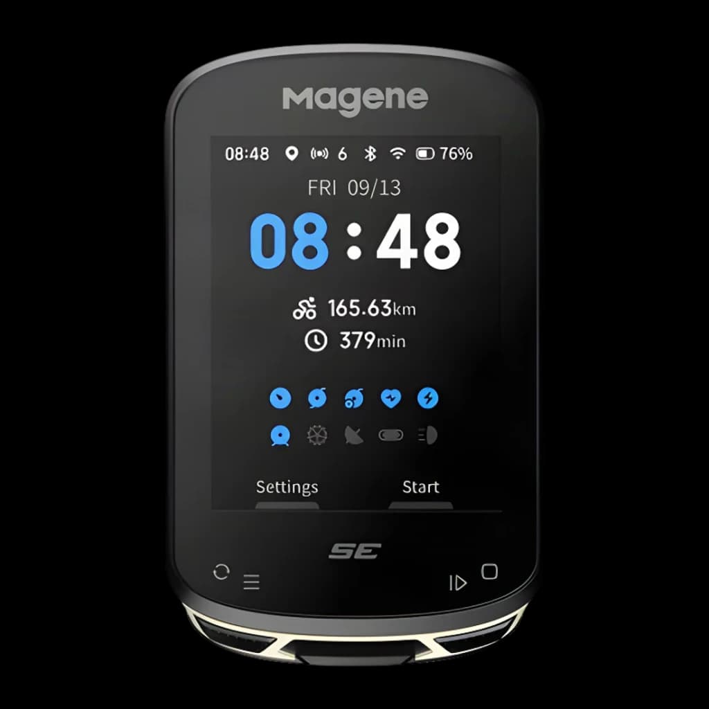 Compteur GPS vélo Magene C506 SE Noir 17h (24h économie)