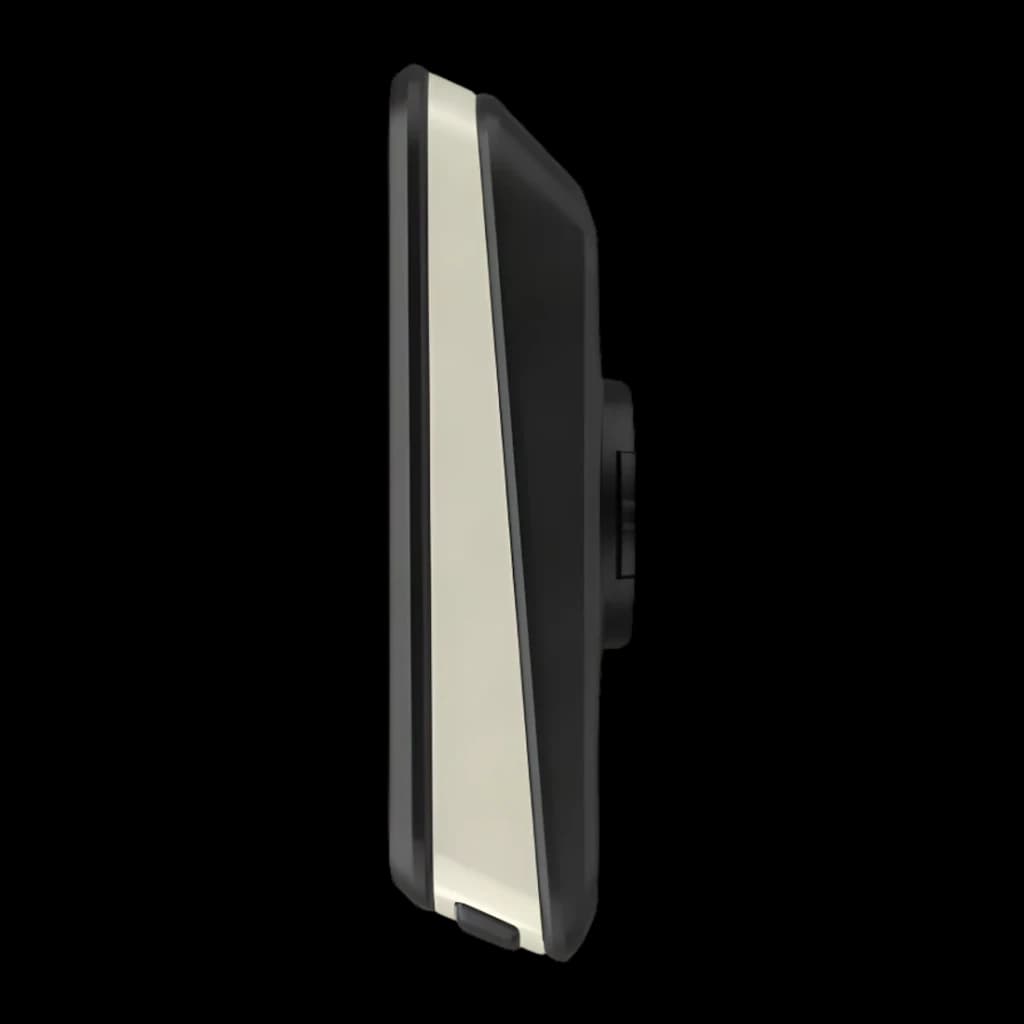 Compteur GPS vélo Magene C506 SE Noir 17h (24h économie) - profil fin avec bande argentée et bouton latéral
