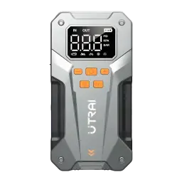 Arrancador de Bateria UTRAI JS20 Cinzento 800A até 8,5L gasolina / 7,0L diesel - ecrã LCD digital com unidades