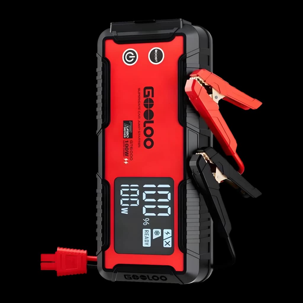 Arrancador de bateria GOOLOO 6000A até 12L gasolina/diesel GT6000