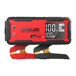 Arrancador de bateria GOOLOO 4000A até 12L Gasolina / 10L Diesel GT4000S