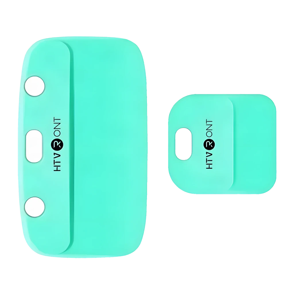 Spatule applicatrice de vinyle HTVRONT Pack 2 unités Vert Antidérapante