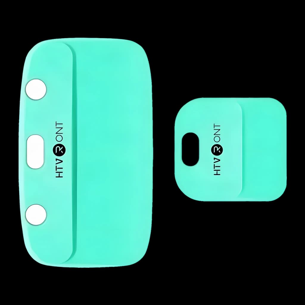Spatule applicatrice de vinyle HTVRONT Pack 2 unités Vert Antidérapante