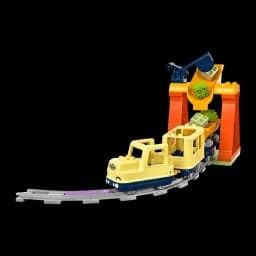 LEGO DUPLO Gran Tren Interactivo 10428 103 piezas 3+ años - tren amarillo en vías con grúa naranja cargando