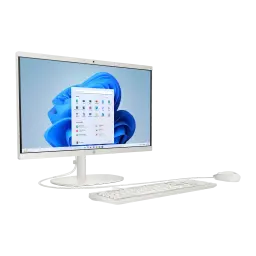 All-in-One HP 8GB/512GB SSD Blanco Intel N100 21.4 pulgadas Windows 11 Home 22-dg0041ns - pantalla