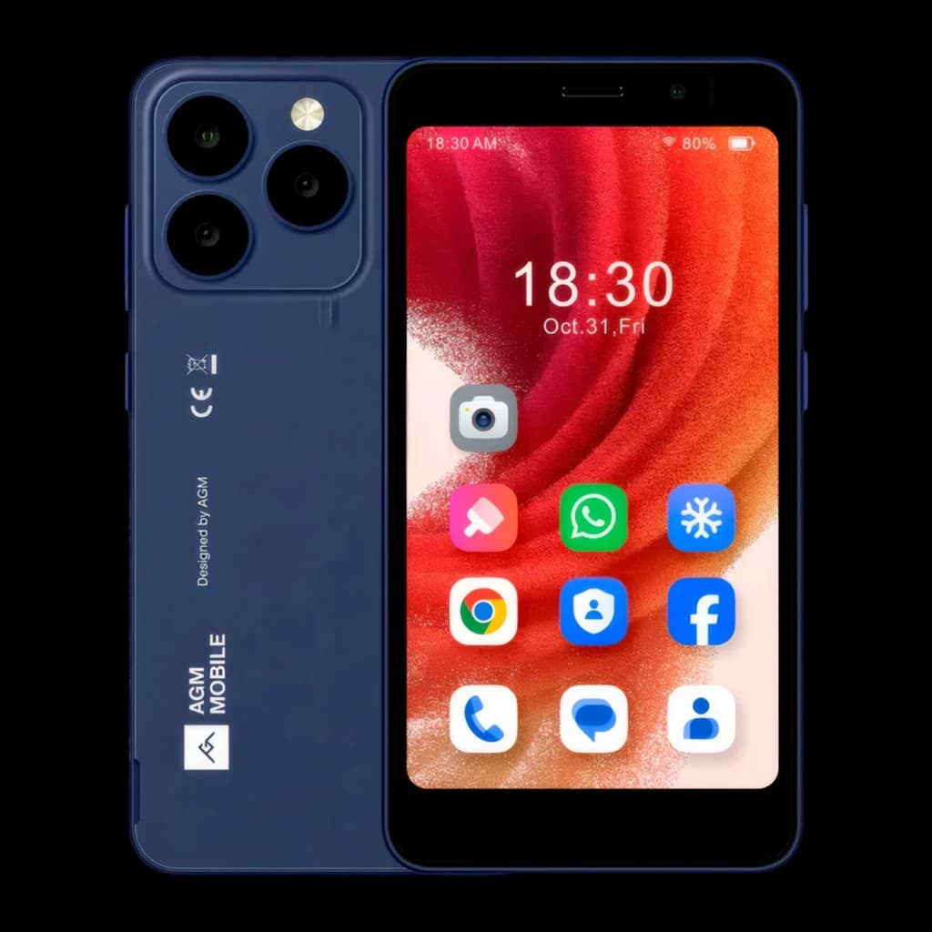 Bea-fon AGM Note N2 3Go/32Go Bleu 4.96 pouces 3000mAh 5MP