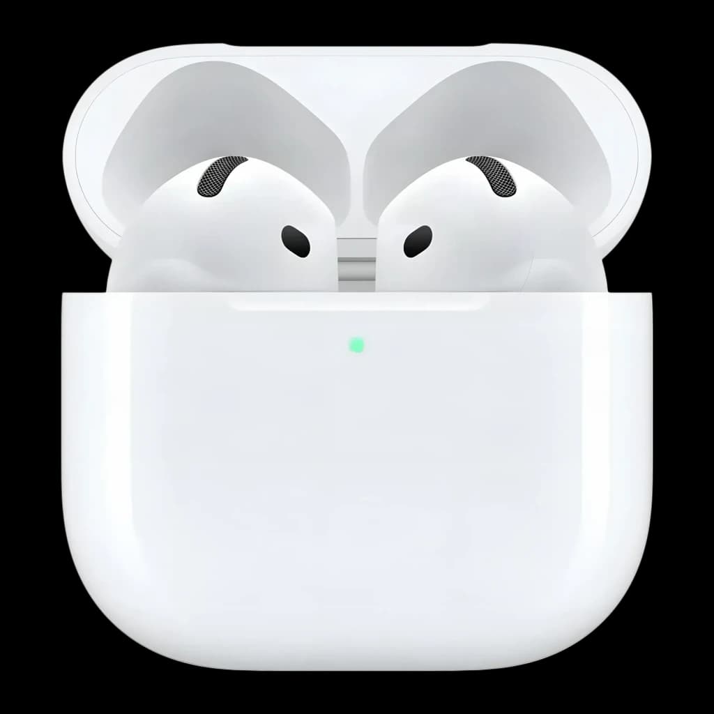 Écouteurs Apple AirPods 4 avec Réduction Active du Bruit TWS Blanc - IP54