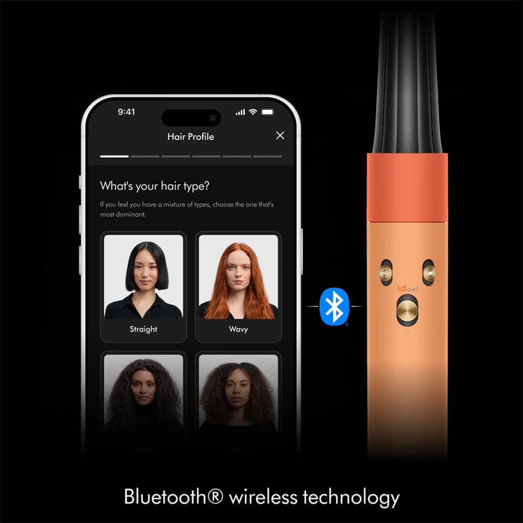 Moldeador de pelo Dyson Airwrap i.d. Straight + Wavy Pátina Cerámica/Topacio Naranja - conexión Bluetooth con app