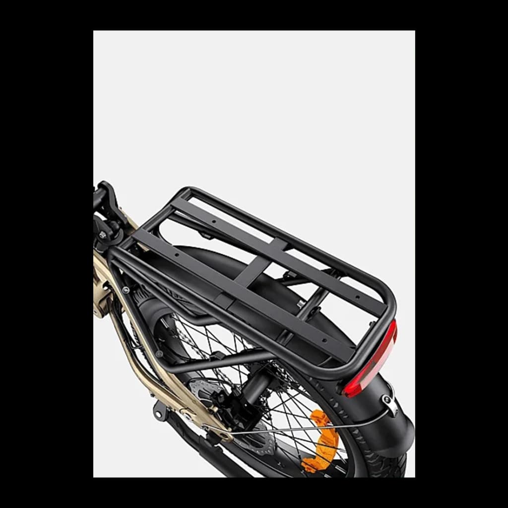 Vélo Électrique ENGWE L20 3.0 Pro 250W Moteur Central 100Nm 160km 25km/h Noir - porte-bagages métallique