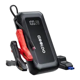 Arrancador de Bateria GOOLOO G7 Preto 3000A até 8,5L Gasolina / 6,0L Diesel
