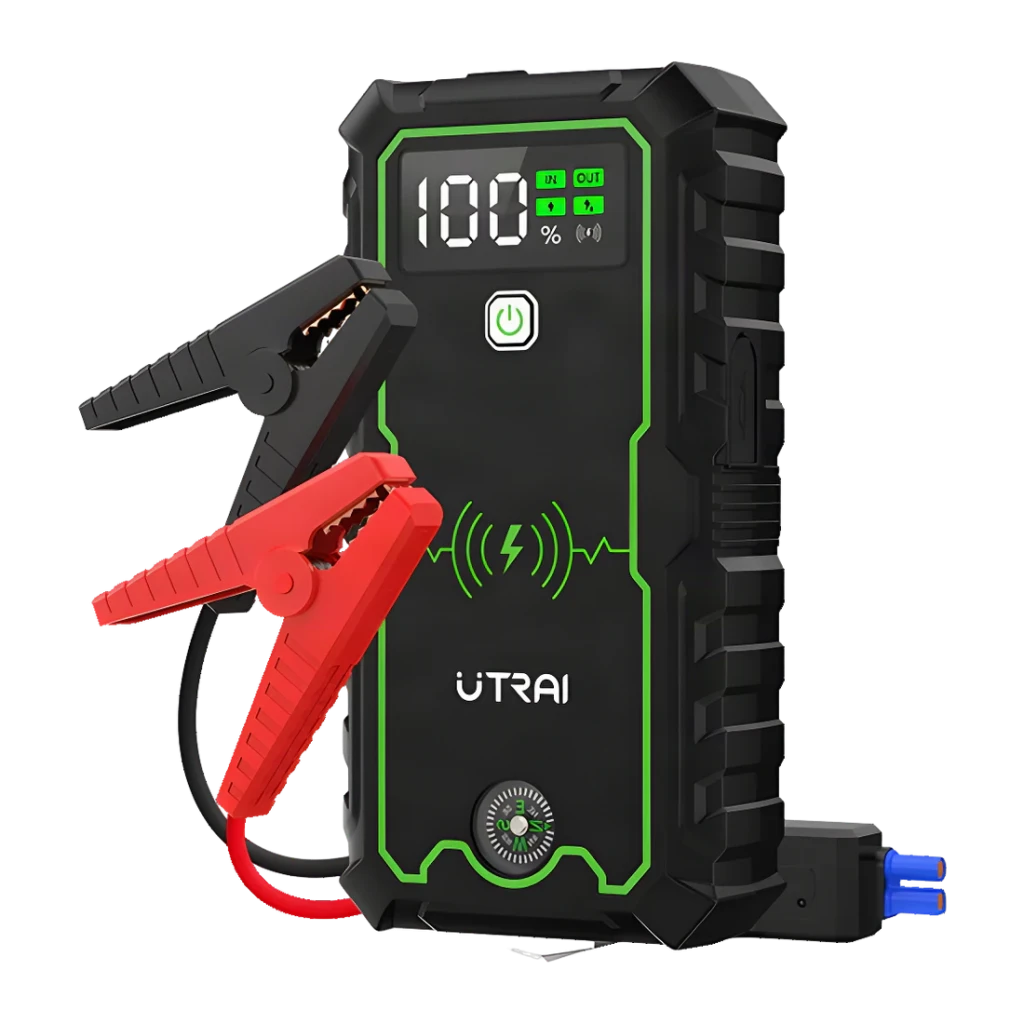 Arrancador de Bateria UTRAI JS1 Pro Preto 1600A até 8,0L Gasolina / 7,5L Gasóleo
