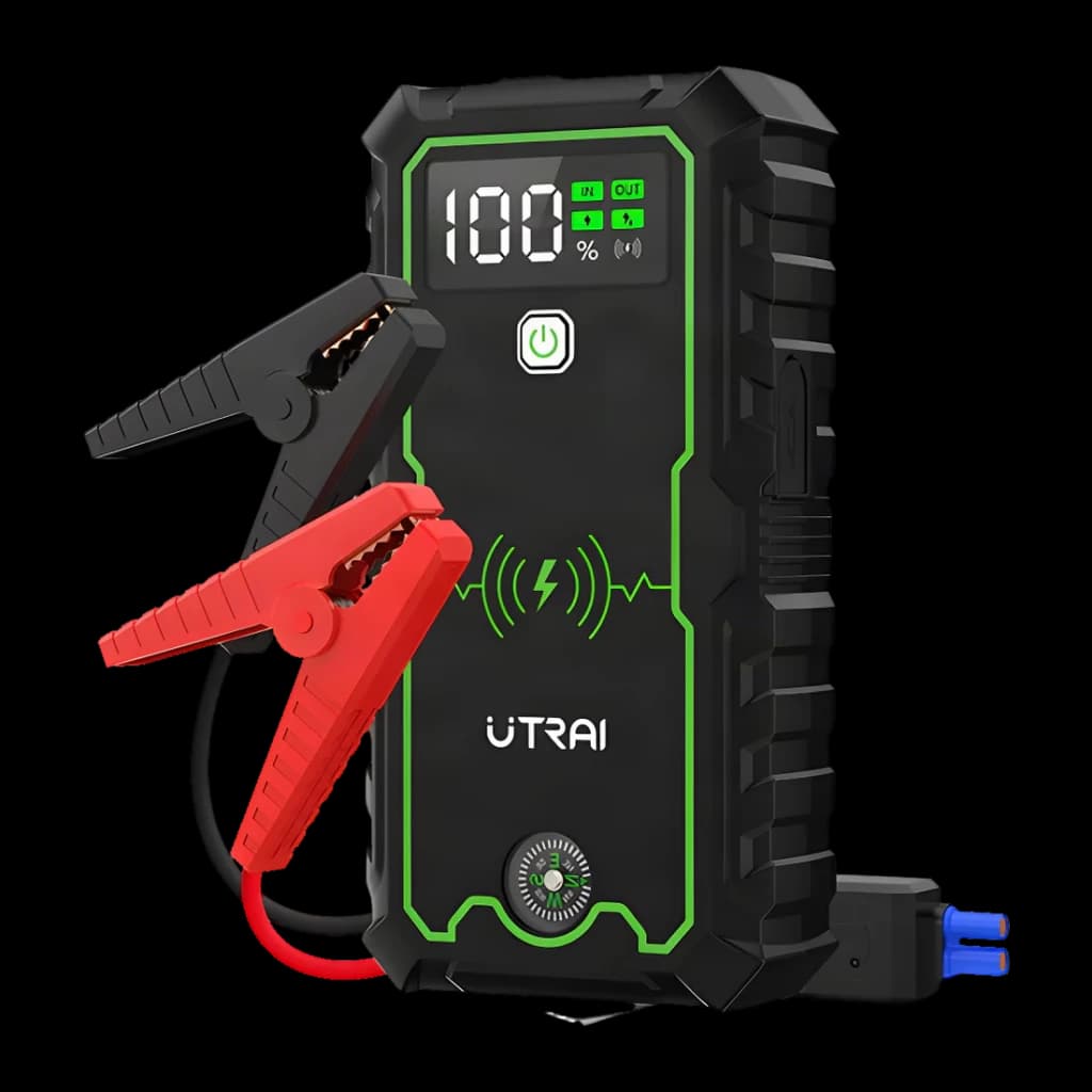 Arrancador de Bateria UTRAI JS1 Pro Preto 1600A até 8,0L Gasolina / 7,5L Gasóleo