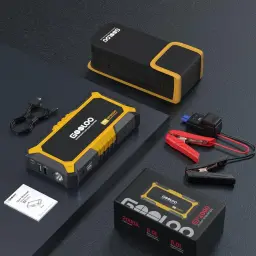 Arrancador de Bateria GOOLOO 2000A até 8,0L gasolina / 6,0L diesel GP2000 - dispositivo, pinças, bolsa