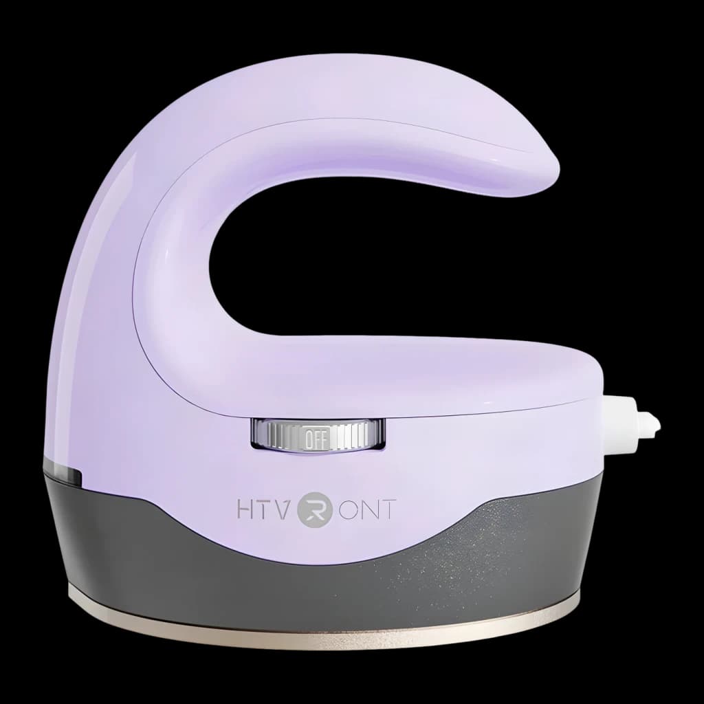 Presse thermique HTVRONT HPM02 Mini4 150W Violet - 9,8 × 6 cm