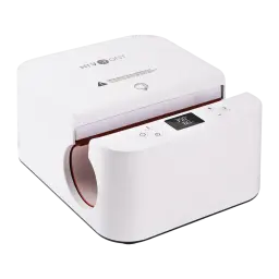 Presse à tasses HTVRONT HPT01 Auto 540W Blanc - écran LCD, boutons de contrôle et élément chauffant