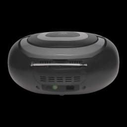 Lecteur CD portable Denver 4W Bluetooth Gris TCL-212BT - antenne extensible, grille de ventilation et connecteurs