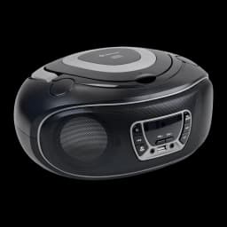Lecteur CD portable Denver 4W Bluetooth Gris TCL-212BT - haut-parleur, écran LCD, boutons de contrôle