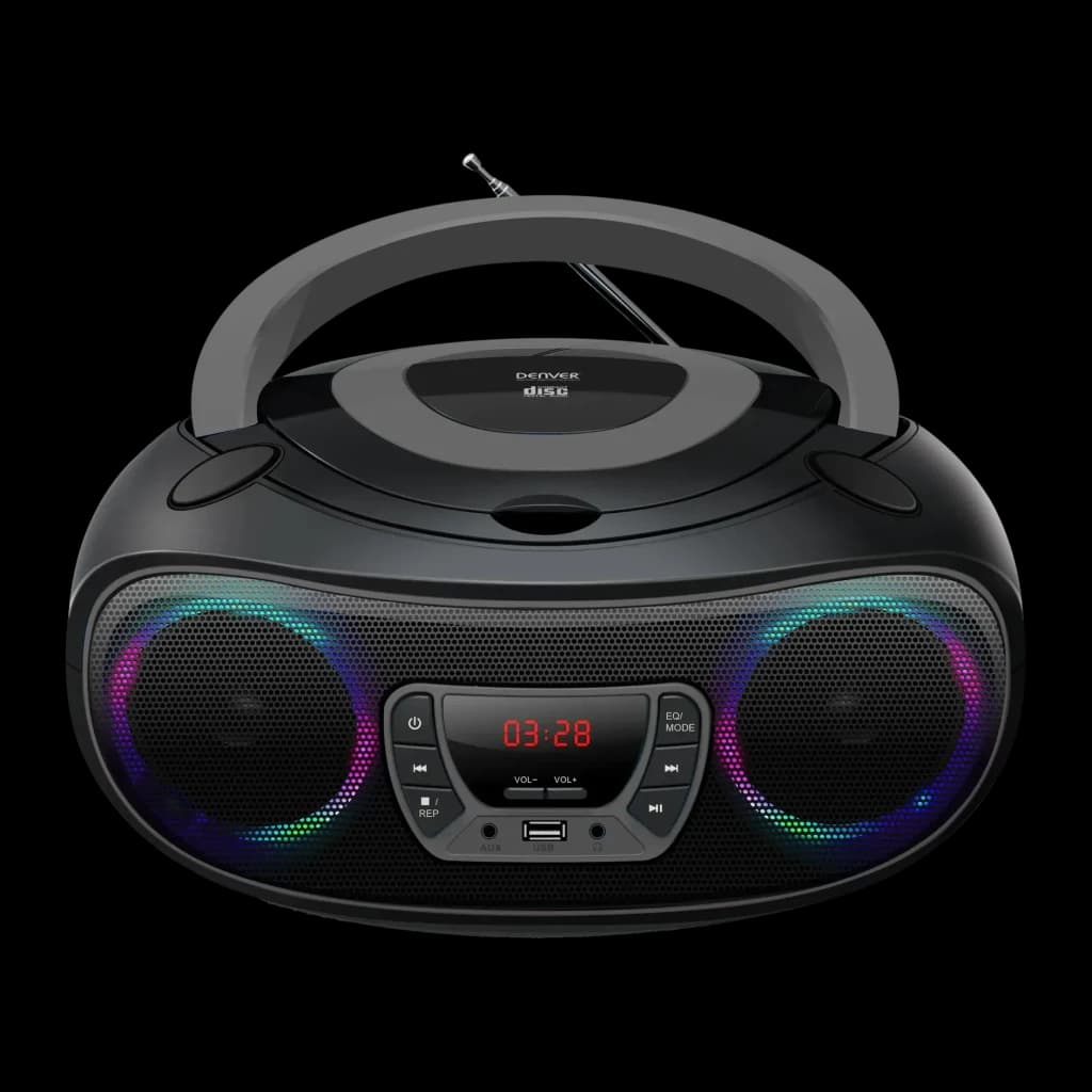 Lecteur CD portable Denver 4W Bluetooth Gris TCL-212BT
