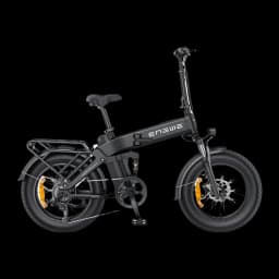 Bicicleta Eléctrica Plegable ENGWE Engine Pro 3.0 Boost Negro 250W 90Nm - ruedas fat, frenos de disco
