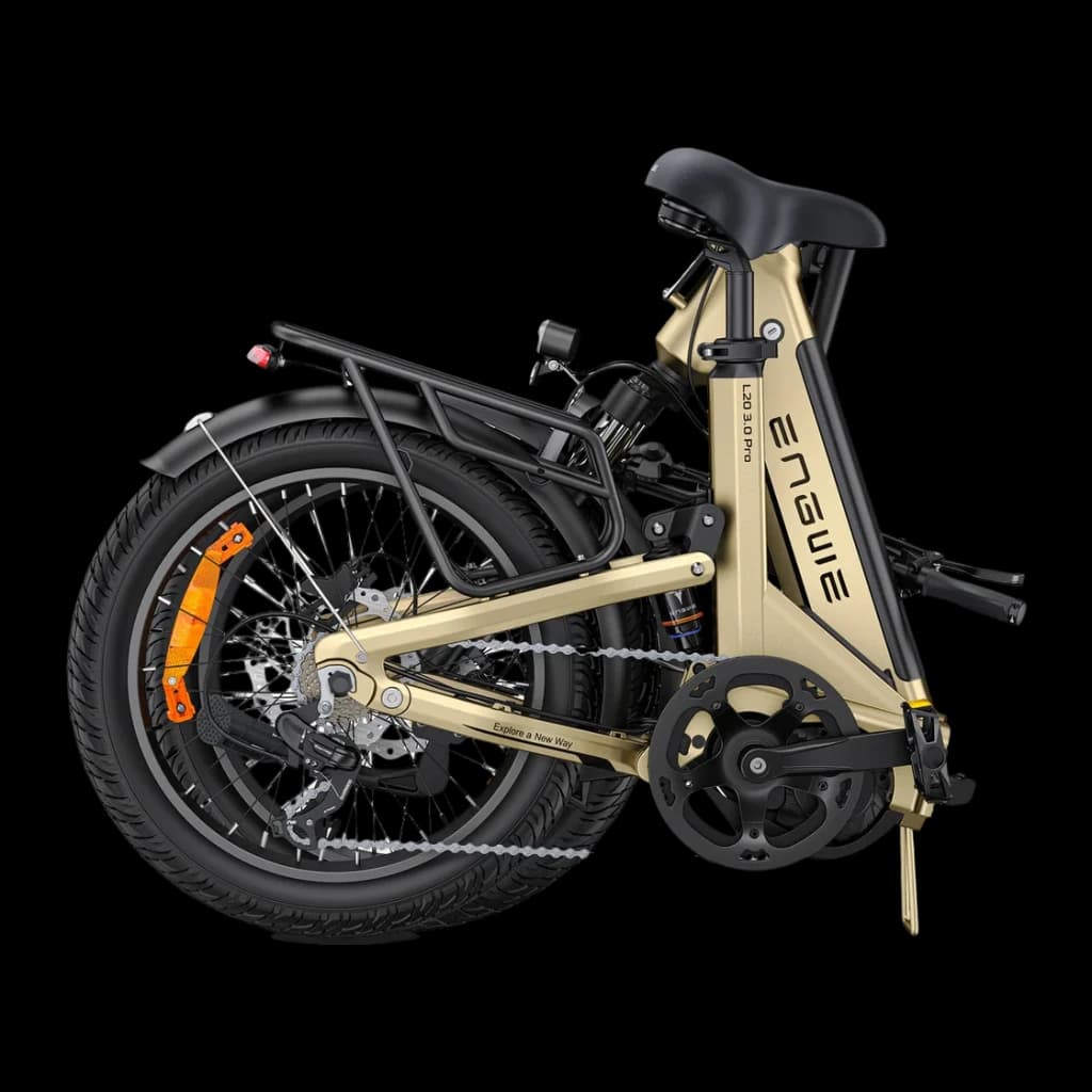 Bicicleta Eléctrica Plegable ENGWE Engine Pro 3.0 Boost Negro 250W 90Nm - 720 Wh (48 V 15 Ah)