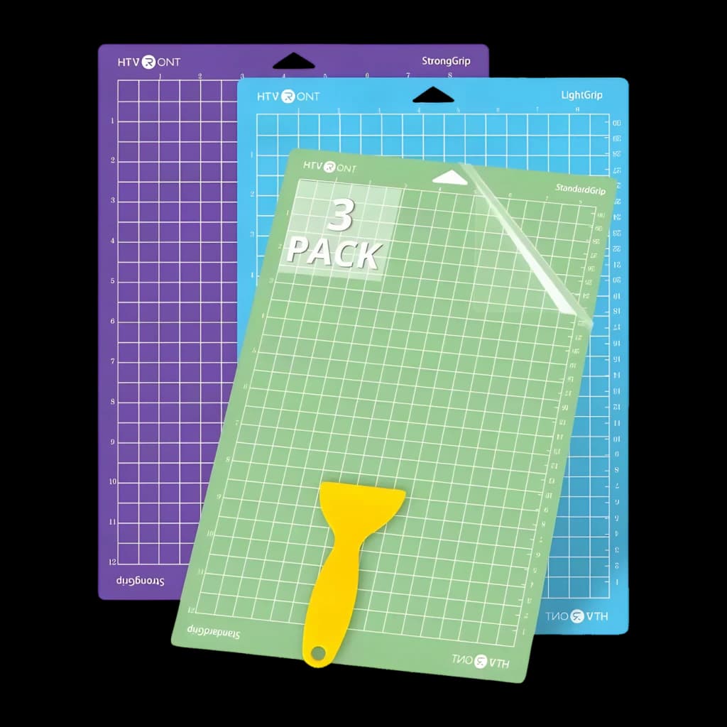 Tapis de coupe HTVRONT pour plotter Pack de 3 34,8 x 37 cm