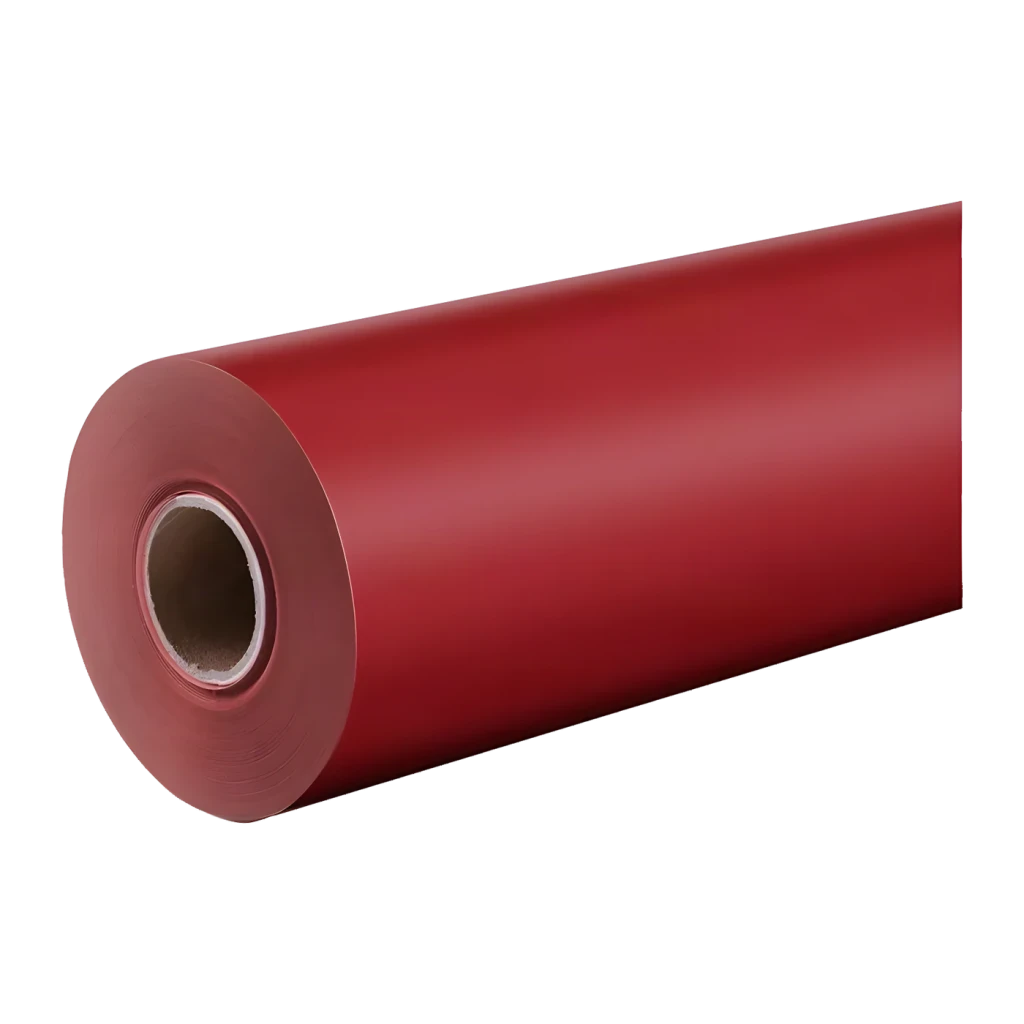 HTVRONT Vinyle Mat Permanent 30,5x180cm Rouge