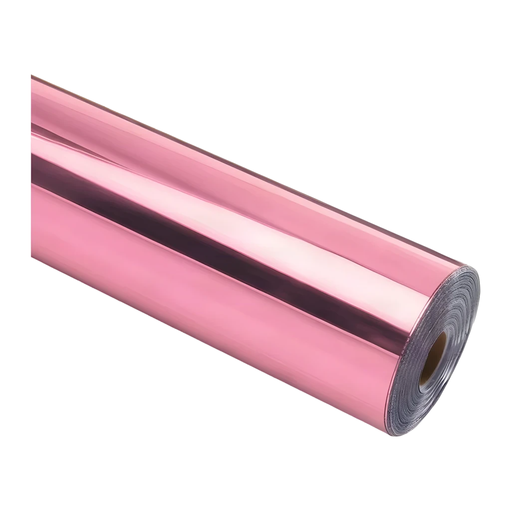 Vinyle adhésif HTVRONT Chrome Self-Adhesive Film Or Rose 30,5 x 90 cm