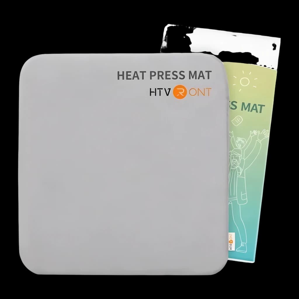 Tapis de repassage HTVRONT pour presse thermique 38,1 x 38,1 cm Gris