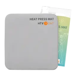Tapis de repassage HTVRONT pour presse thermique 38,1 x 38,1 cm Gris
