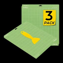 Tapis de Coupe HTVRONT pour Plotter Lot de 3 34,8 x 37 cm Vert