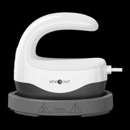 Presse thermique HTVRONT Mini5 450-550W Plaque 10,2×6,2 cm Blanc