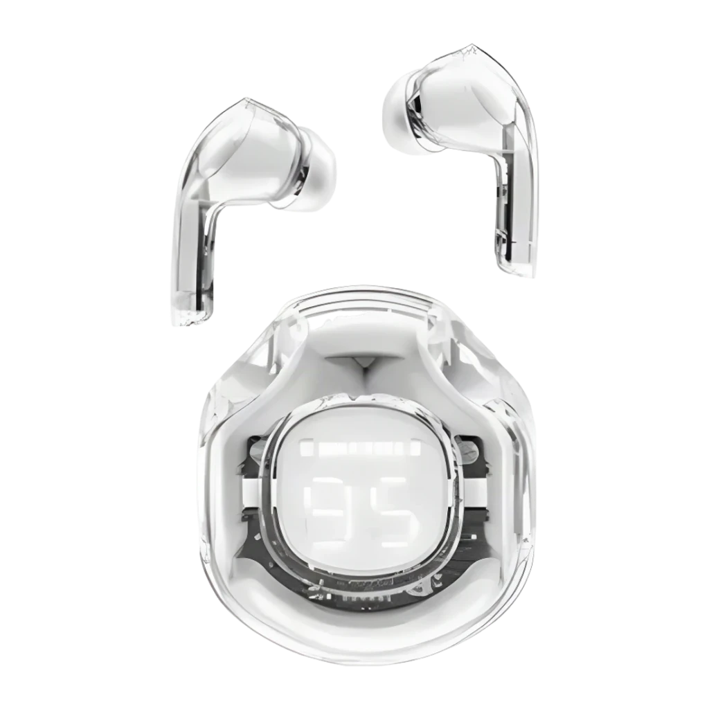 Écouteurs Acefast T8 TWS In-Ear Bluetooth 5.3 7h (30h avec étui) IPX4 Blanc