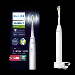 Brosse à Dents Électrique Philips Sonicare 4100 Series 14 Jours 2 Modes Blanc HX3681/33 - boîte officielle