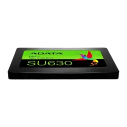 SSD ADATA Ultimate SU630 480GB 2.5 pulgadas SATA Negro - etiqueta verde con logo y colibrí