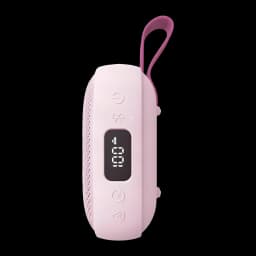 Altavoz portátil Anker Soundcore Boom Go 3i IP68 15W 24h Rosa - pantalla LED, botones de control y asa rosa